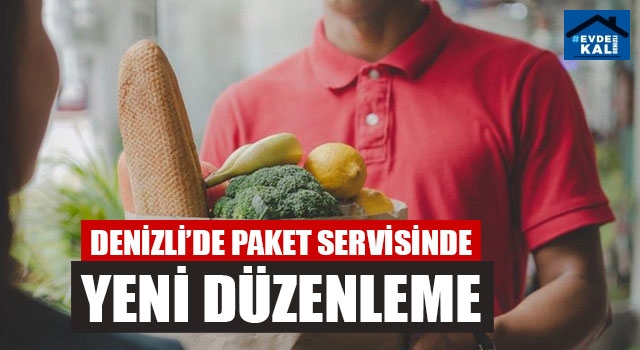 Denizli’de Paket Servisinde Yeni Düzenleme