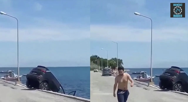 İzmir Urla’da lüks Cipi denize atan şahısın psikolojik sorunları varmış