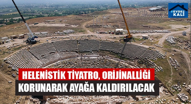 Laodikeia’da korona virüs önlemleri altında çalışmalar devam ediyor