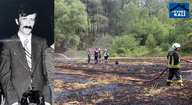 Muğla Menteşe’de ot yangında emekli savcı Zeki Sökmen cesediyle karşılaşıldı
