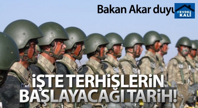 Terhislerin başlayacağı tarih belli oldu