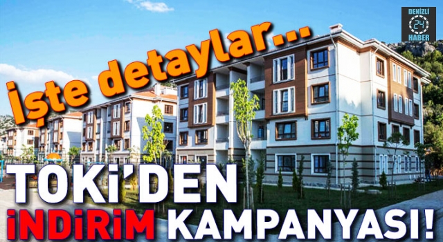 TOKİ'den indirim kampanyası! İşte detaylar...