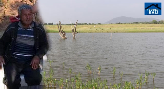 Uşak Eşme’de Mustafa Özdemir’in Üçpınar Göleti’nden cansız bedeni çıkartıldı