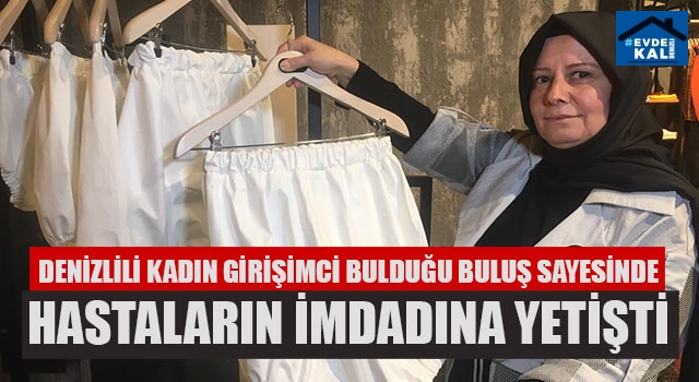 Denizlili Kadın Girişimci Bulduğu Buluş Sayesinde Hastaların İmdadına Yetişti