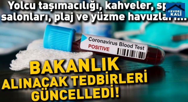 Sağlık Bakanlığı'ndan 'Salgın Yönetimi ve Çalışma Rehberi'ne güncelleme