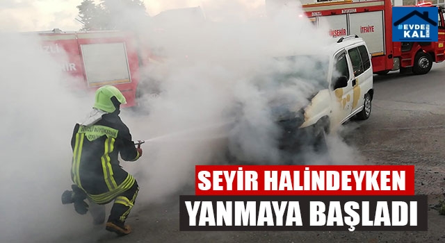 Seyir Halindeyken Yanmaya Başladı