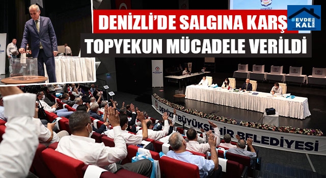 Denizli’de Salgına Karşı Topyekun Mücadele Verildi