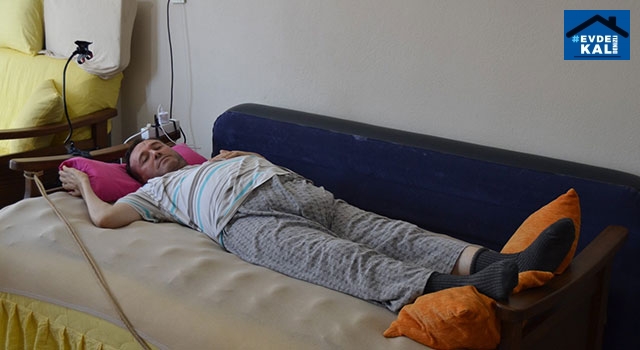 Salihli’de itfaiye eri Ahmet Altınoluk yatalak kaldı