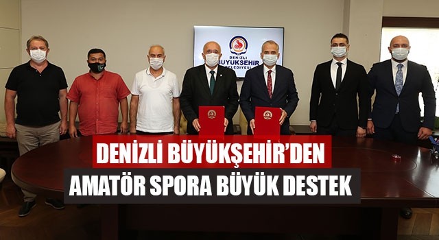 Denizli Büyükşehir’den Amatör Spora Büyük Destek