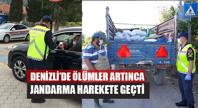 Denizli’de Ölümler Artınca Jandarma Harekete Geçti