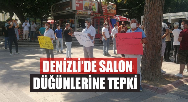 Denizli’de Salon Düğünlerine Tepki sokak düğünleri de yapılsın
