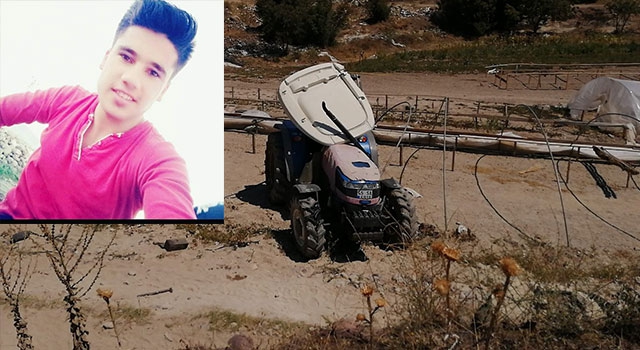 Selendi’de Ahmet Yeşilkula traktörden düşerek öldü