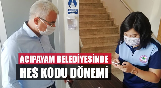 Acıpayam Belediyesinde HES Kodu Dönemi