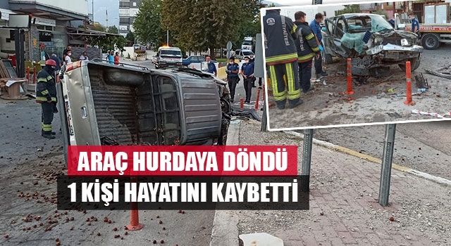 Pazara Gitmeye Çalışıyordu Kazada İsmail Öz Öldü
