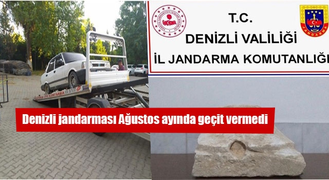 Denizli Jandarma göz açtırmadı