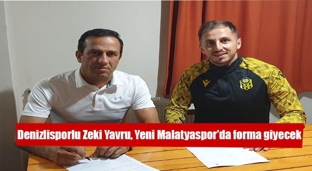 Denizli sporda oynayan Zeki Yavru artık Malatya sporda oynayacak