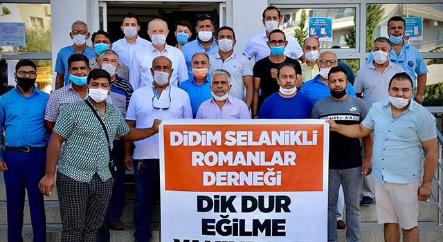 Didim Selanikli Romanlar’dan Başkan Deniz Atabay’a destek