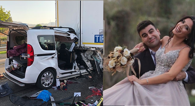 Dünya evine girmek üzereyken Mutlu Varol ve Seren Taşdemir çiftini ölüm ayırdı