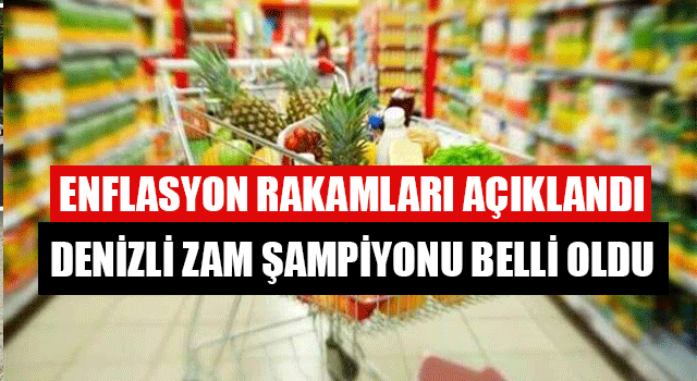 Enflasyon Rakamları Açıklandı Denizli Zam Şampiyonu Belli Oldu