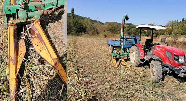Fethiye’de Cengiz Eskin kolunu silaj makinesine kaptırdı
