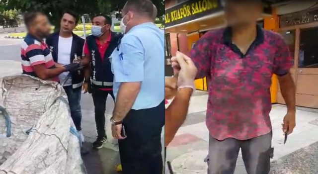 Manisa’da Zabıta Görevlisine  Bıçaklı Saldırı