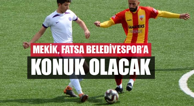 Mekik, 26 Eylül Cumartesi Günü Fatsa Belediyespor’a Konuk Olacak