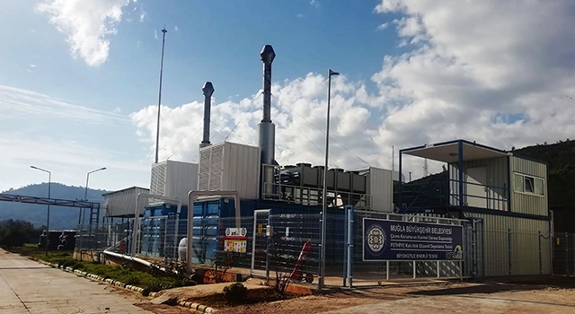 Muğla Büyükşehir Belediyesi çöpleri elektriğe çeviriyor
