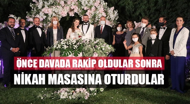 Önce Davada Rakip Oldular Sonra Nikah Masasına Oturdular