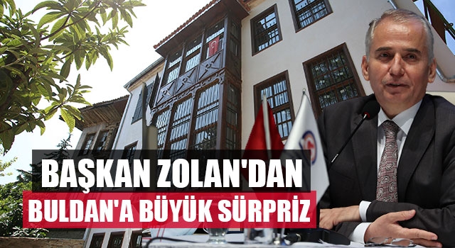 Restore edilen Tarakçı Evi Buldan Belediyesine tahsis edilecek