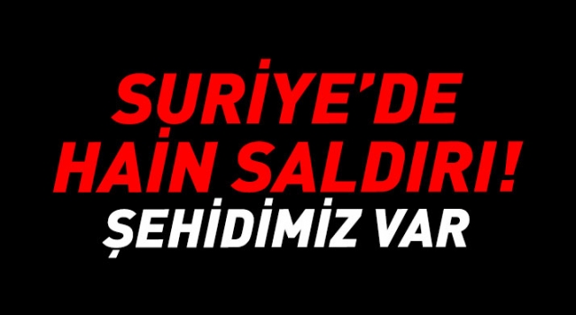 Suriye'de Kızılay aracına saldırı: 1 şehit, 1 yaralı