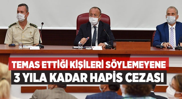 Temas Ettiği Kişileri Söylemeyene 3 Yıla Kadar Hapis Cezası