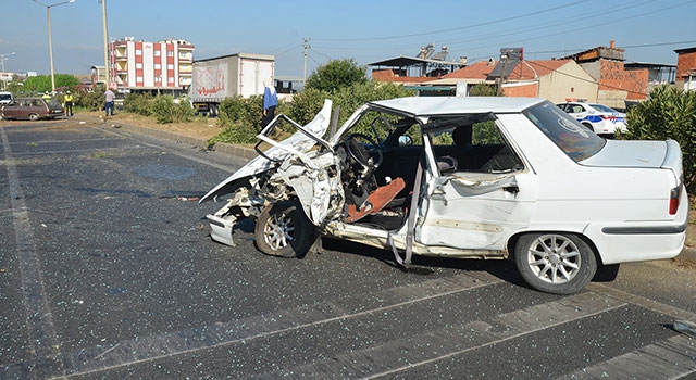  Turgutlu’da Direksiyon Hâkimiyetini Kaybetti, 4 Kişi Yaralandı
