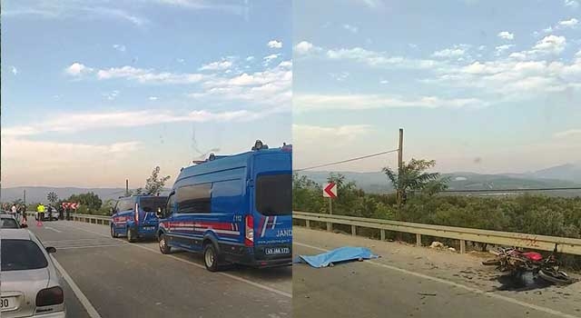 Akhisar’da otomobil ile motosiklet çarpıştı: 1 ölü