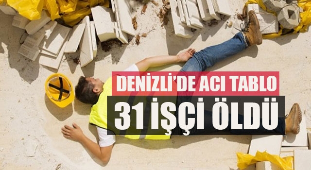 Denizli’de Acı Tablo 31 İşçi Öldü