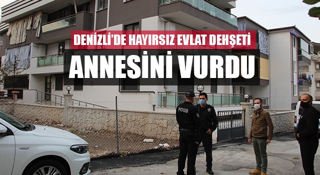 Denizli’de Hayırsız Evlat Dehşeti Annesini Vurdu   