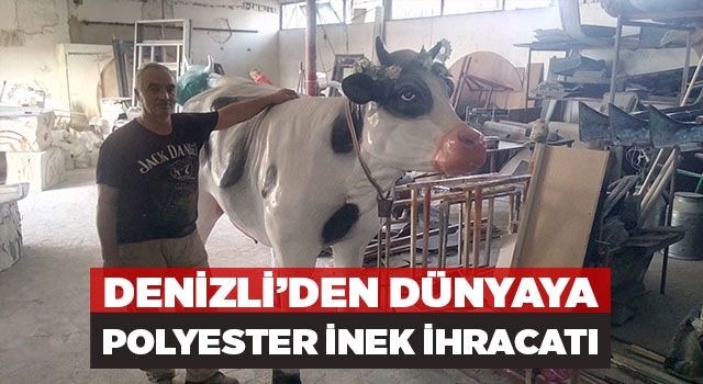 Denizli’den Dünyaya Polyester İnek İhracatı
