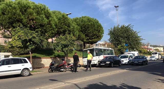 Efeler’de trafik kazası: 1 kişi yaralı