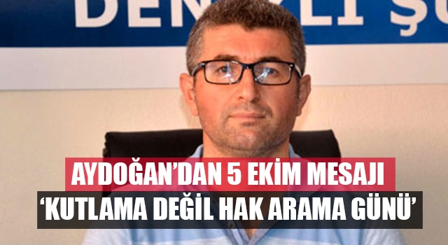 Eğitim İş’ten 5 Ekim mesajı