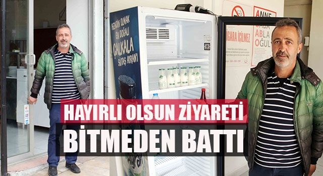 Hayırlı Olsun Ziyareti Bitmeden Battı
