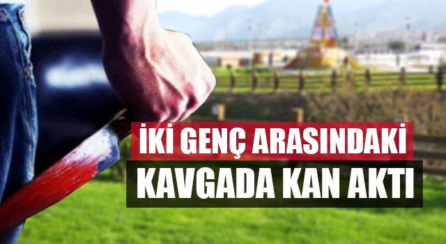 İki Genç Arasındaki Kavgada Kan Aktı