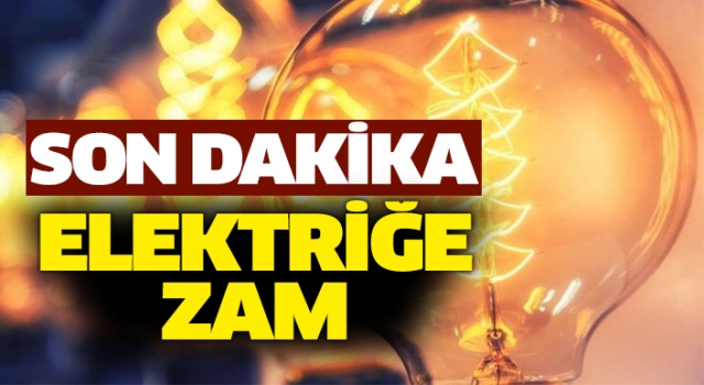 Kış öncesi elektriğe flaş zam