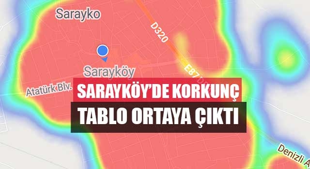 Sarayköy’de korkunç tablo ortaya çıktı