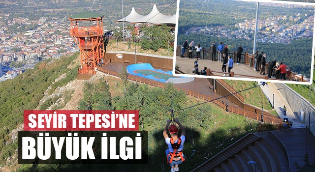 Seyir Tepesi’ne Büyük İlgi