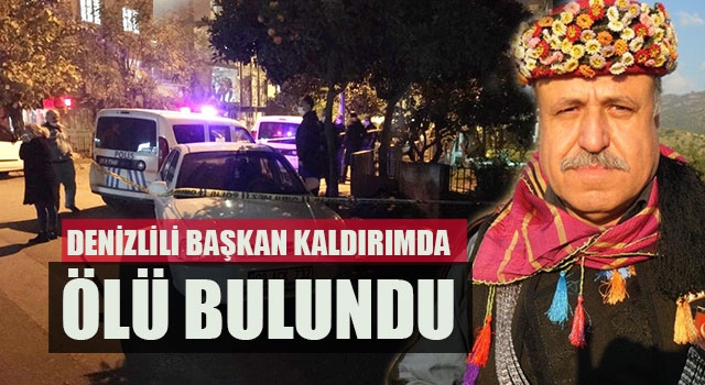 Denizlili Başkan Mustafa Yormaz Kaldırımda ölü bulundu