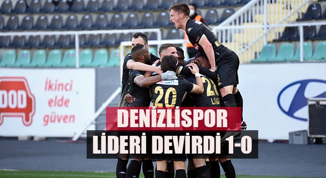 Denizlispor Lideri Devirdi 1-0