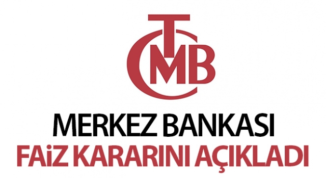 Merkez Bankası faiz kararını açıkladı
