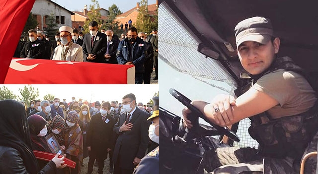 Şehit Osman Güler son yolculuğuna uğurlandı