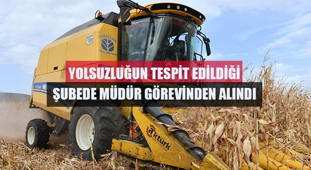 Yolsuzluğun tespit edildiği şubede müdür görevinden alındı