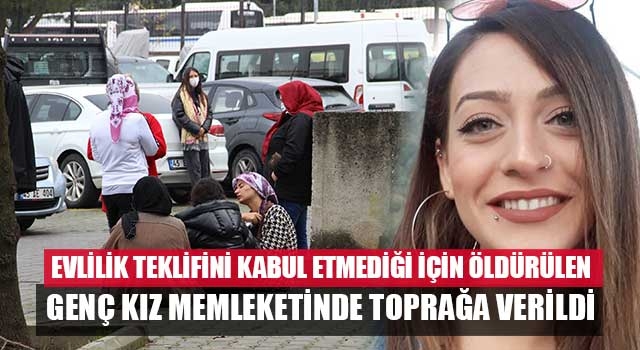 Eski sevgili tarafından öldürülen Aleyna Yurtkölesi Manisa'da toprağa verildi