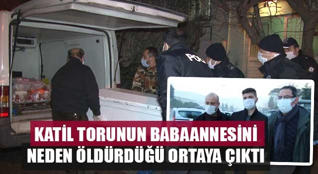 Katil torunun babaannesini neden öldürdüğü ortaya çıktı